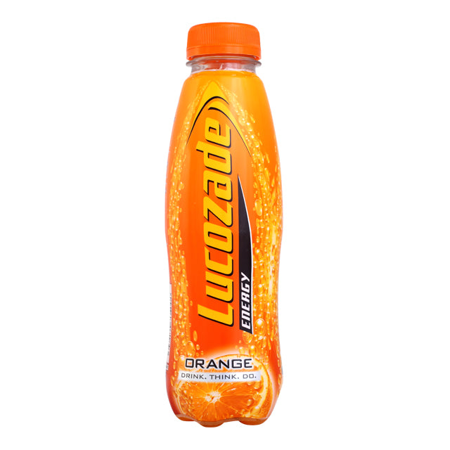 Lucozade 380ml (Orange and Yellow)