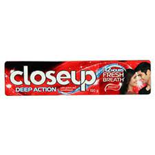 Closeup Toothpaste