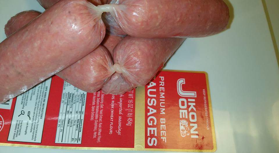 Beef Sausages